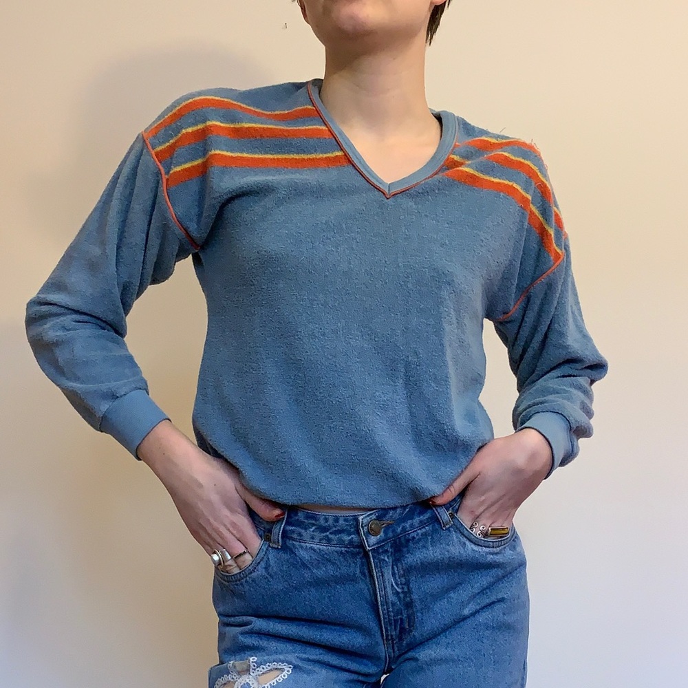 Vintage Terrycloth Sweater